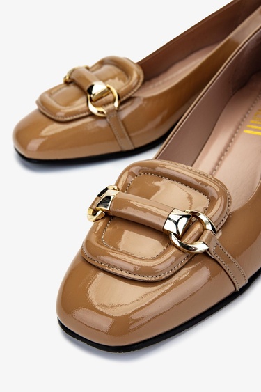  Valmenti Kadın Bej Topuklu Ayakkabı