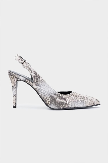  Valmenti Tpillo Kadın Bej Hakiki Deri Topuklu Ayakkabı