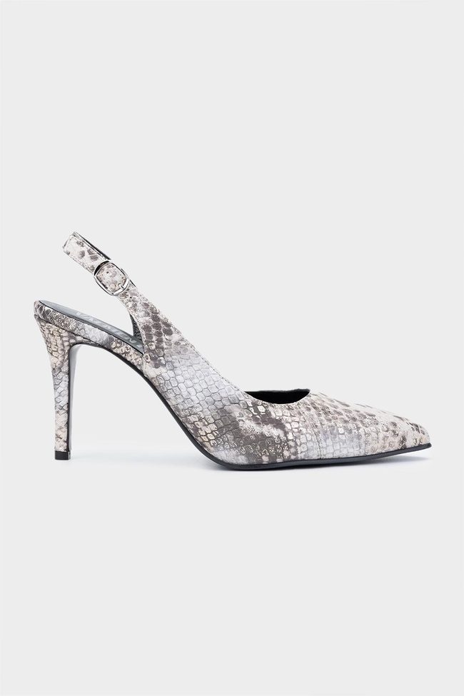  Valmenti Tpillo Kadın Bej Hakiki Deri Topuklu Ayakkabı