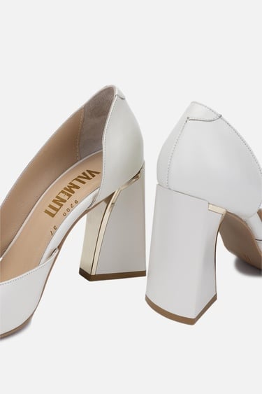  Valmenti Avıor Kadın Taş dr Hakiki Deri Topuklu Ayakkabı