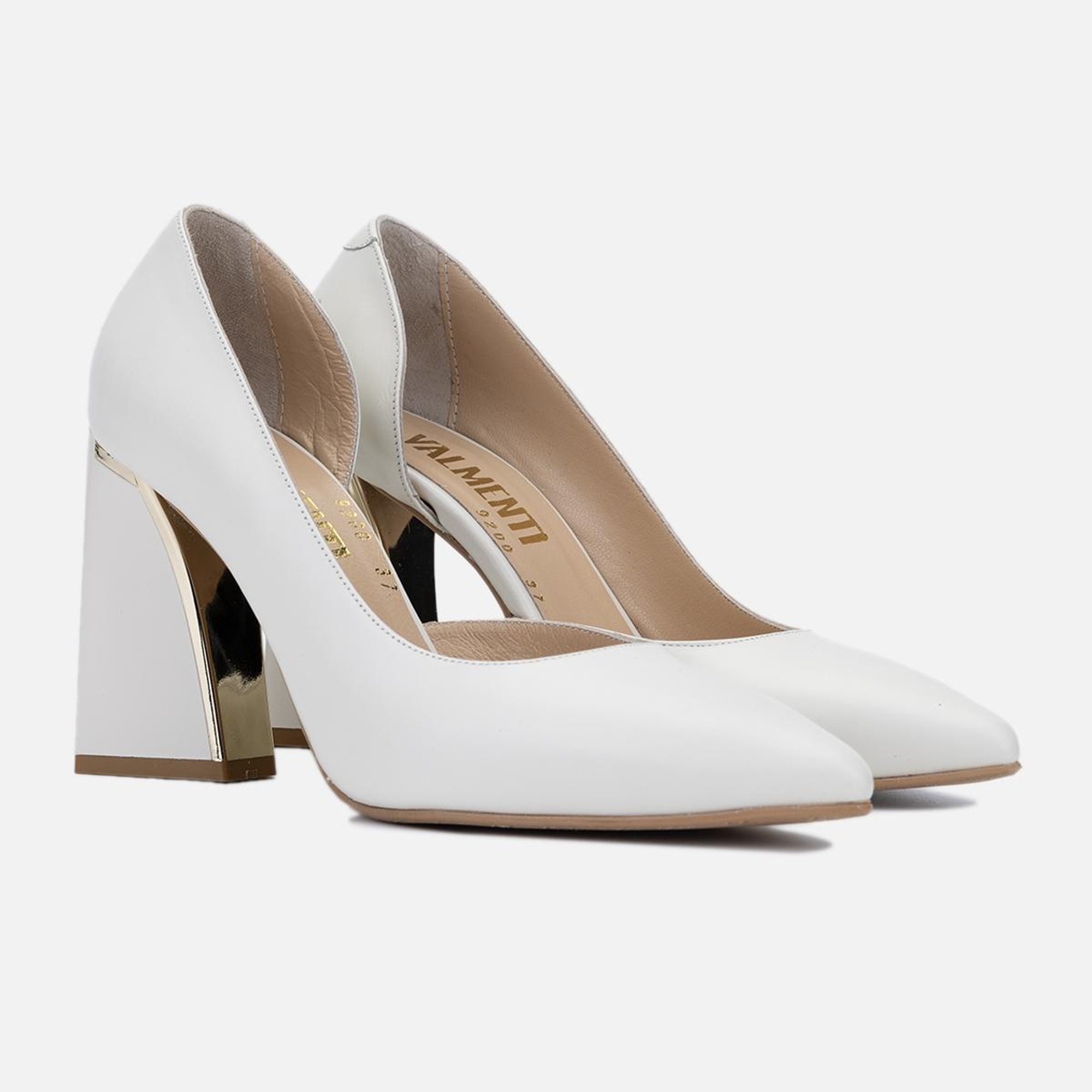 Valmenti Avıor Kadın Taş dr Hakiki Deri Topuklu Ayakkabı