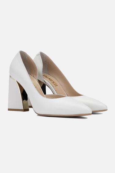  Valmenti Avıor Kadın Taş dr Hakiki Deri Topuklu Ayakkabı