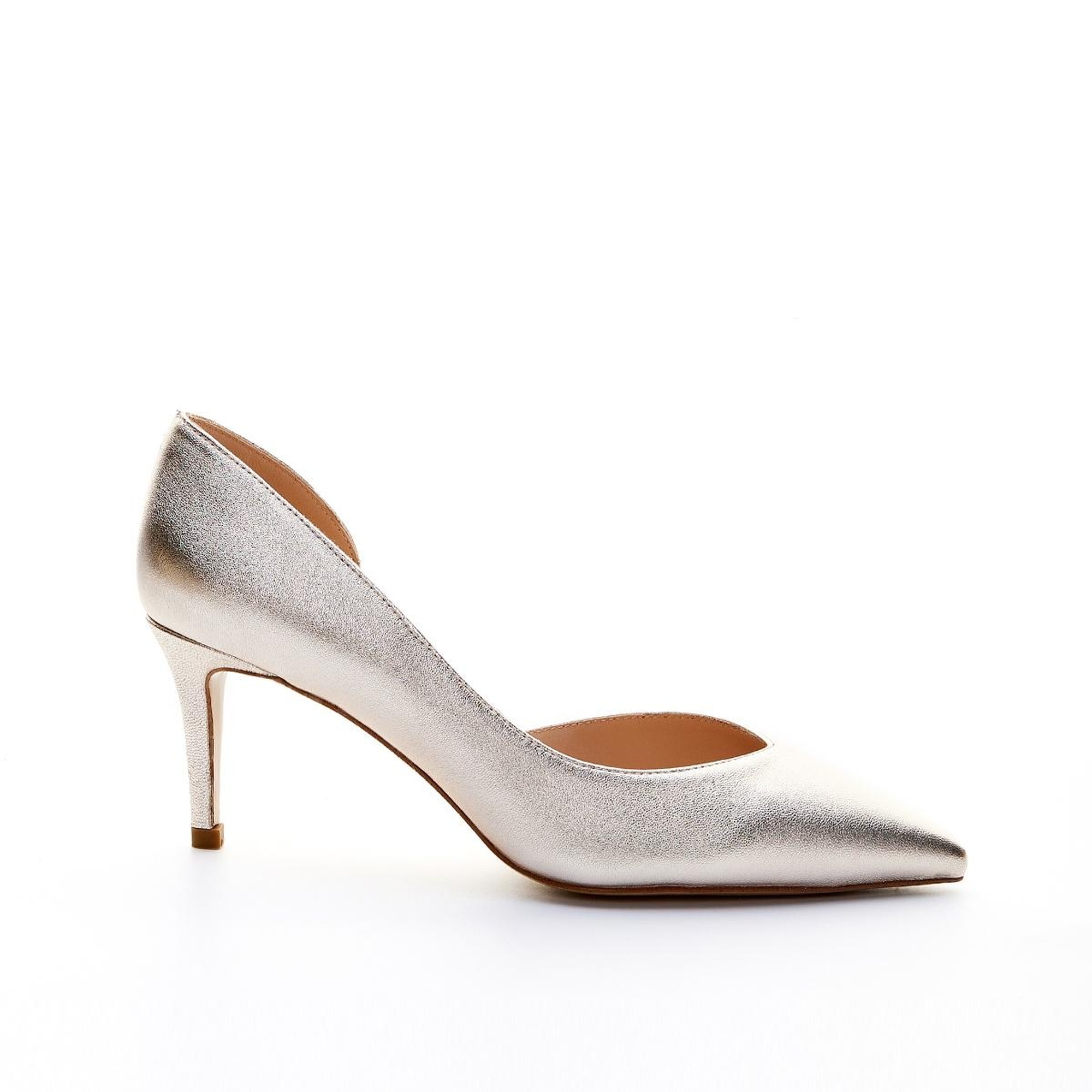 Valmenti Ricci Kadın Dore Hakiki Deri Topuklu Ayakkabı