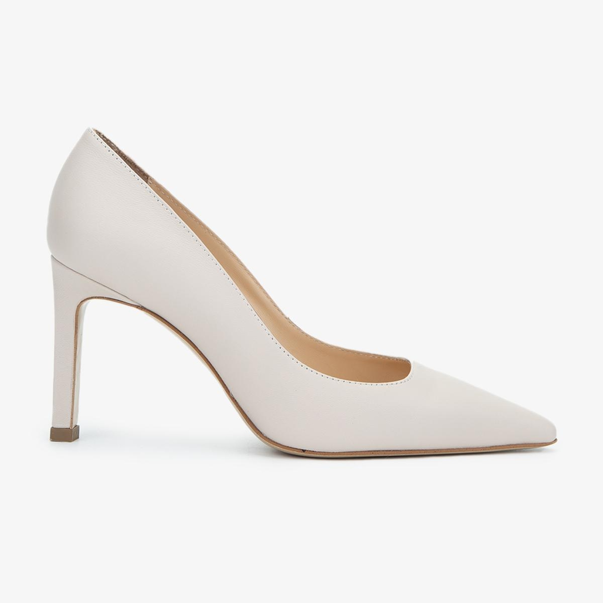 Valmenti Nuc Kadın Taş Hakiki Deri Topuklu Ayakkabı