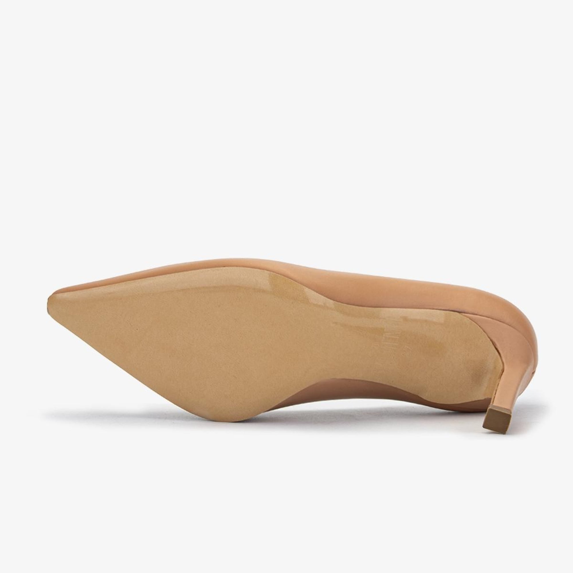 Valmenti Nuc Kadın Nude Hakiki Deri Topuklu Ayakkabı