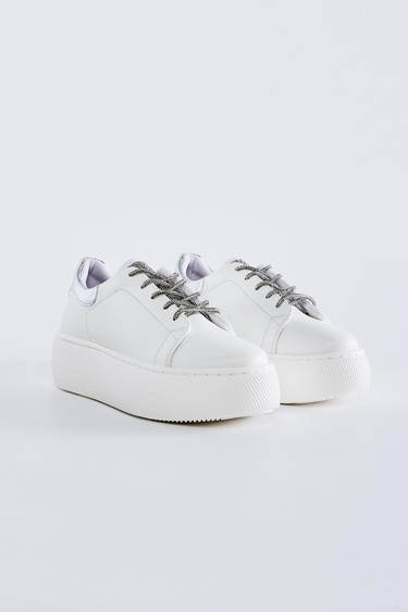  Valmenti Moena Kadın Beyaz Vegan Spor Ayakkabı