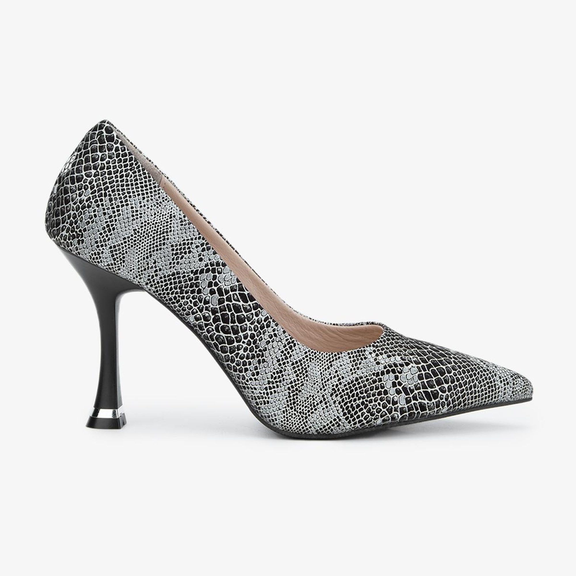 Valmenti Rigel Kadın Siyah Hakiki Deri Topuklu Ayakkabı