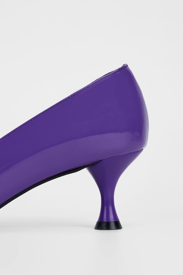  Valmenti Kadın Mor Rgn Vegan Topuklu Ayakkabı
