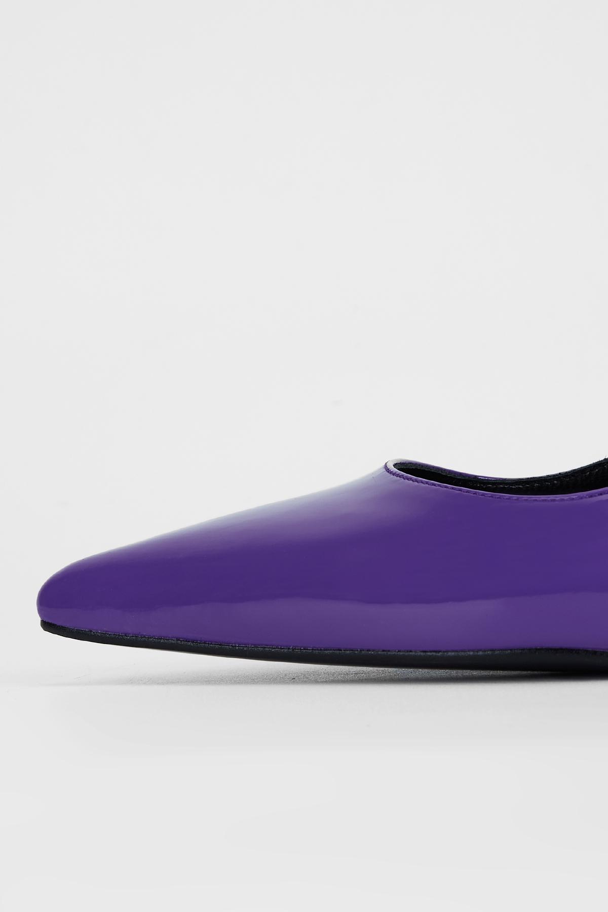 Valmenti Valmenti Kadın Mor Rgn Vegan Topuklu Ayakkabı Basketbol Ayakkabıları | FashFed Mor - 5. görsel