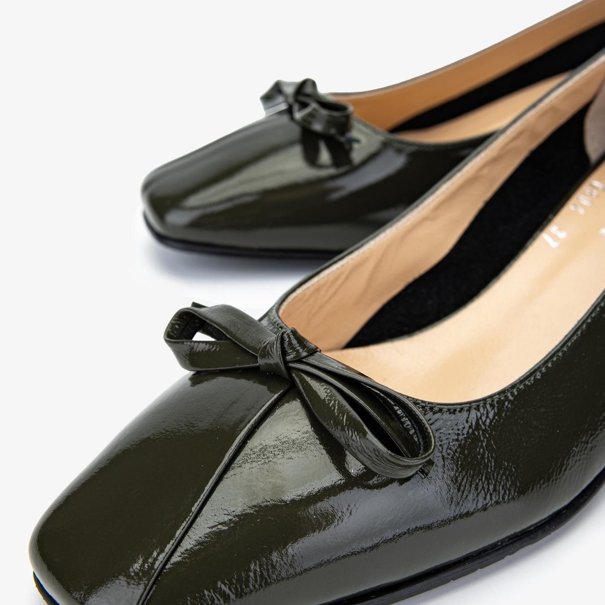 Valmenti Kadın Hakiki Deri Yeşil Topuklu Ayakkabı