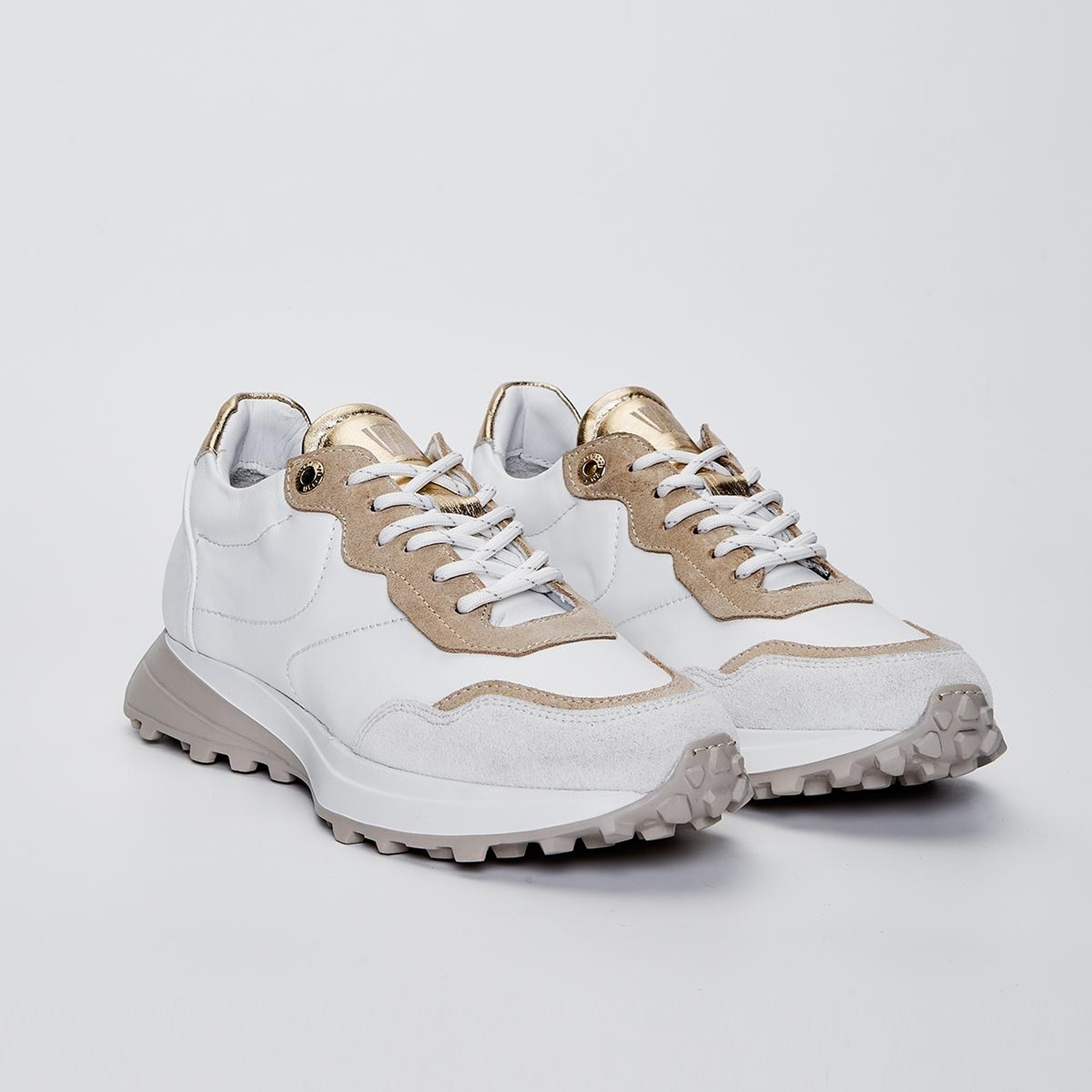 Valmenti Jianna Kadın Beyaz Hakiki Deri Spor Ayakkabı