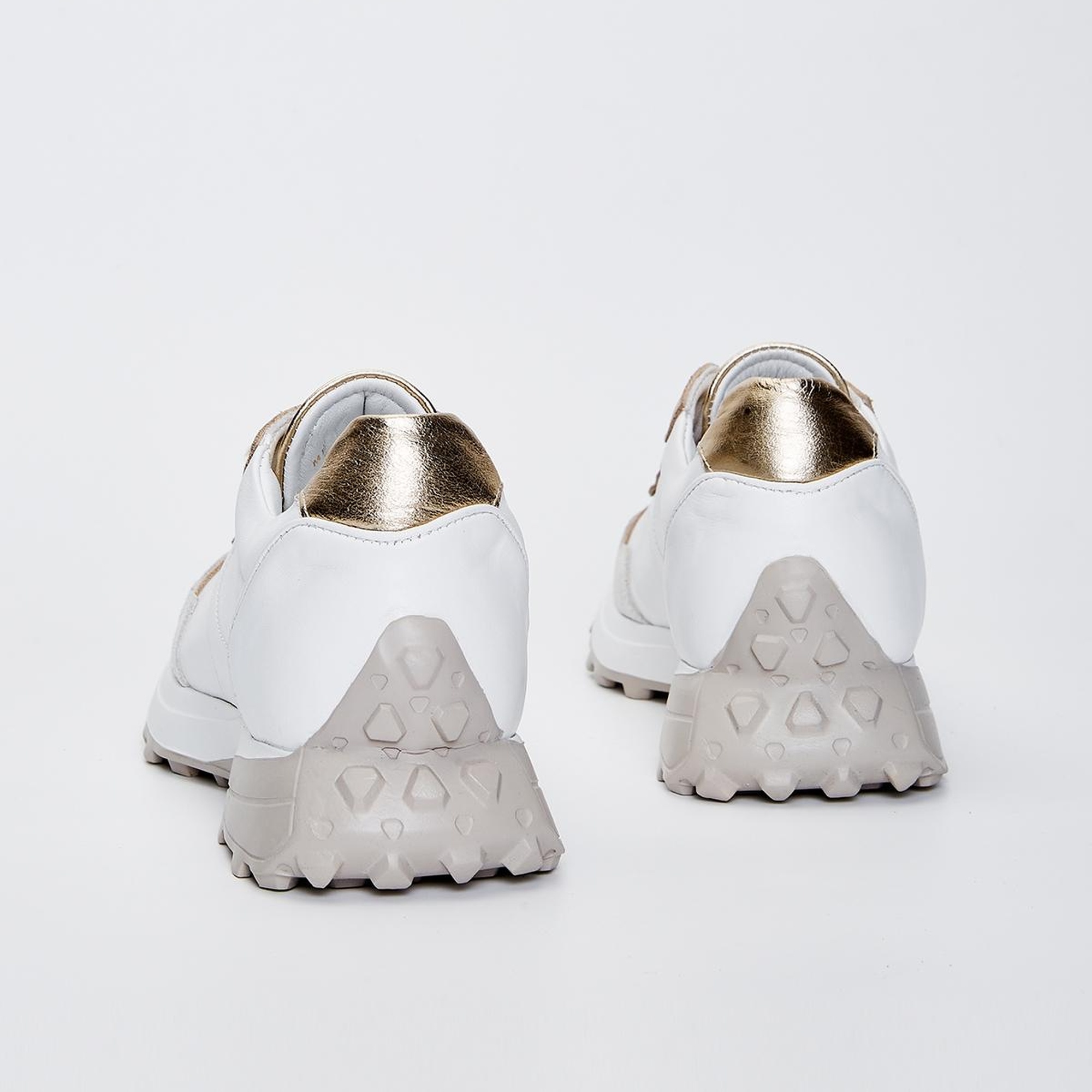 Valmenti Jianna Kadın Beyaz Hakiki Deri Spor Ayakkabı