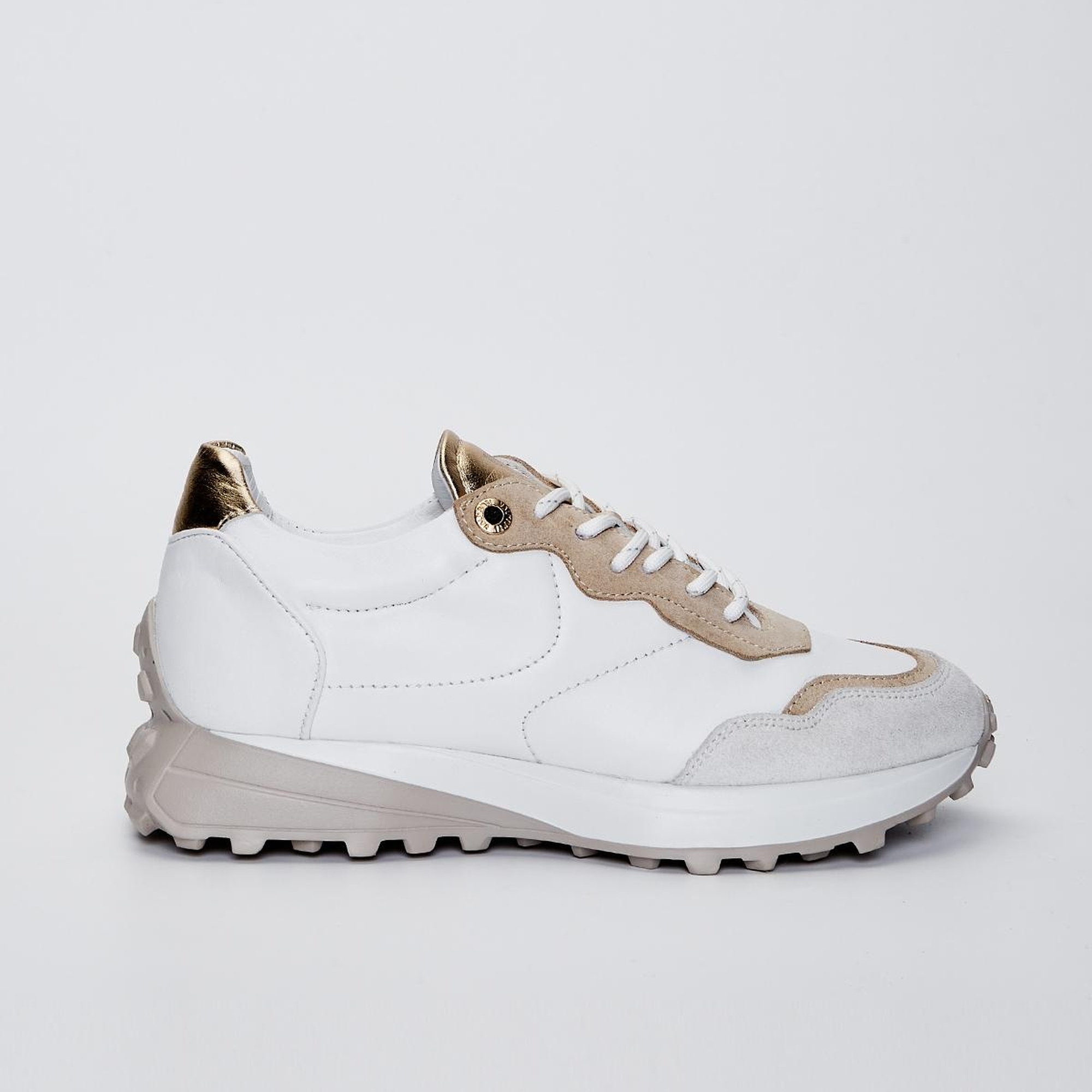 Valmenti Jianna Kadın Beyaz Hakiki Deri Spor Ayakkabı