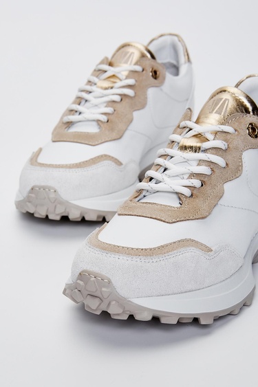  Valmenti Jianna Kadın Beyaz Hakiki Deri Spor Ayakkabı