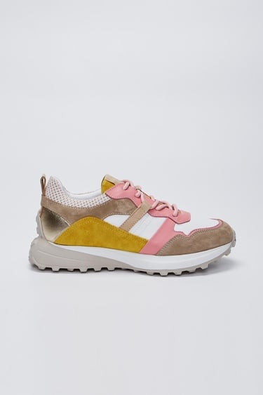  Valmenti İndiana Kadın Pembe Multi Hakiki Deri Spor Ayakkabı