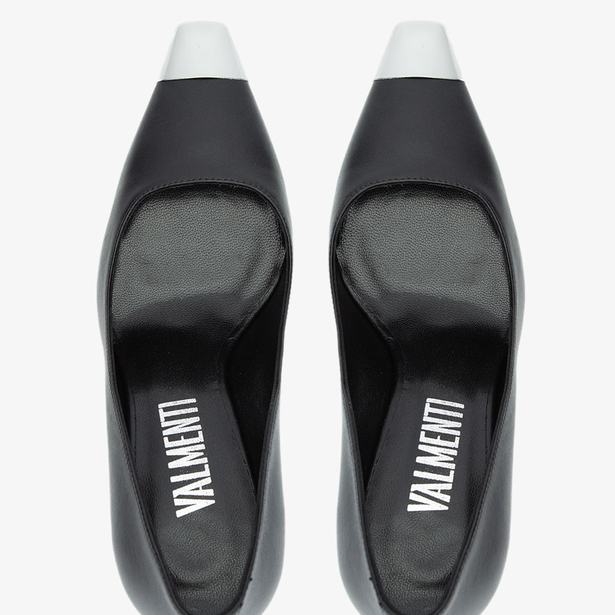 Valmenti Zimzy Kadın Siyah Hakiki Deri Topuklu Ayakkabı