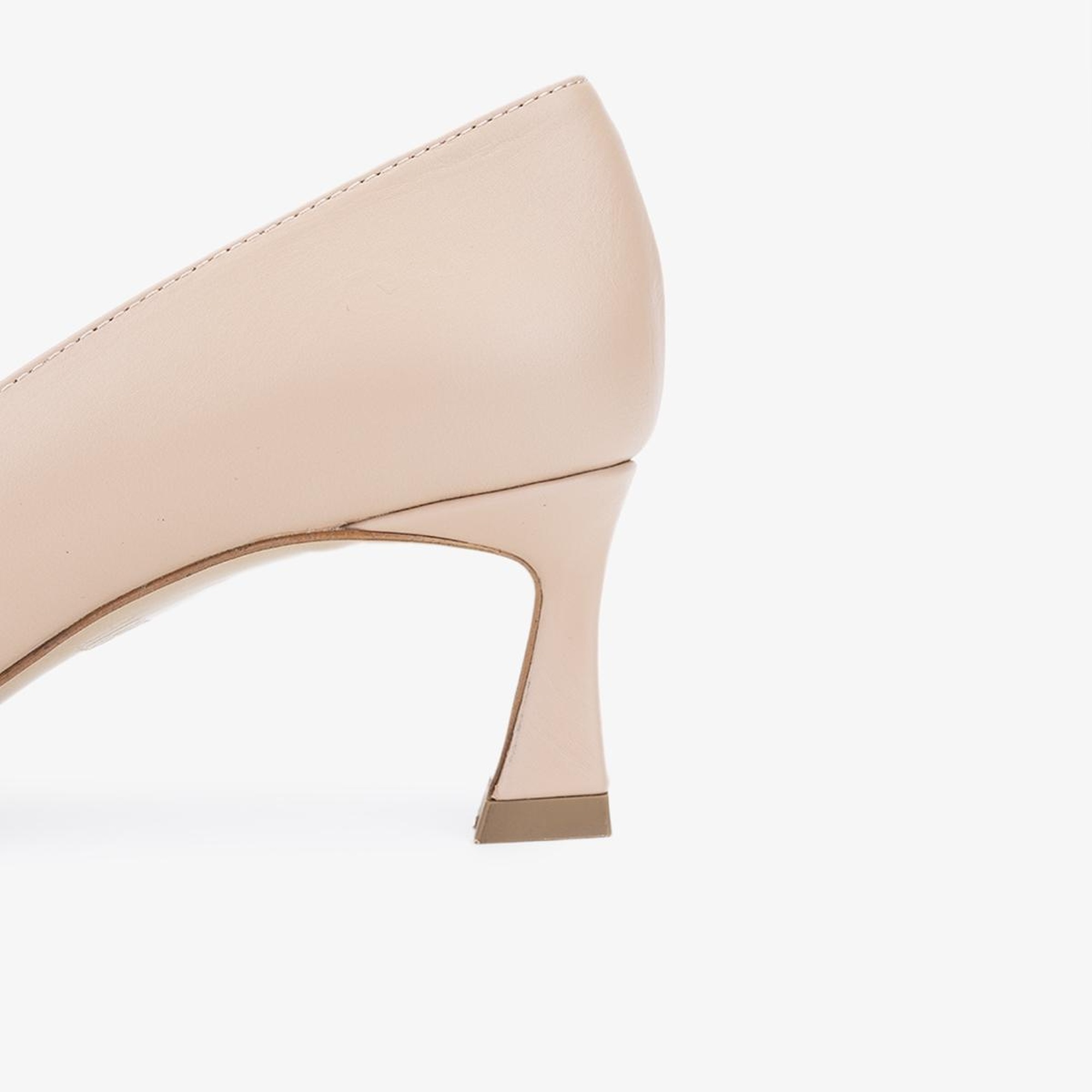 Valmenti Sergio Kadın Nude Hakiki Deri Topuklu Ayakkabı