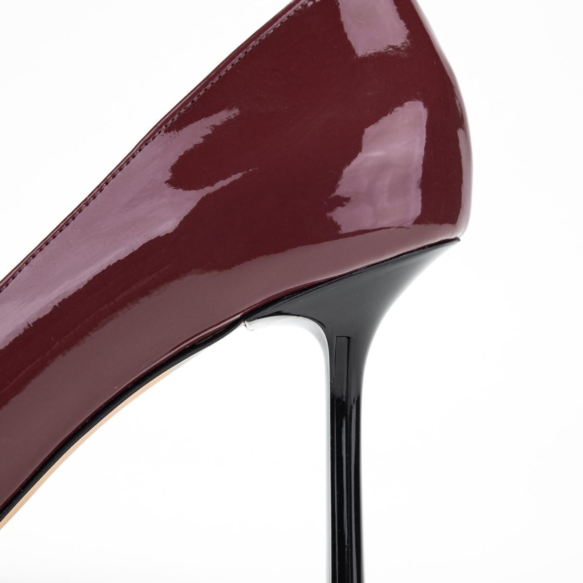 Valmenti Kadın Bordo Hakiki Deri Topuklu Ayakkabı