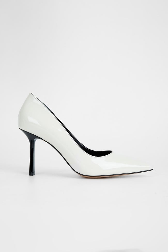  Valmenti Kadın Off white rgn Hakiki Deri Topuklu Ayakkabı