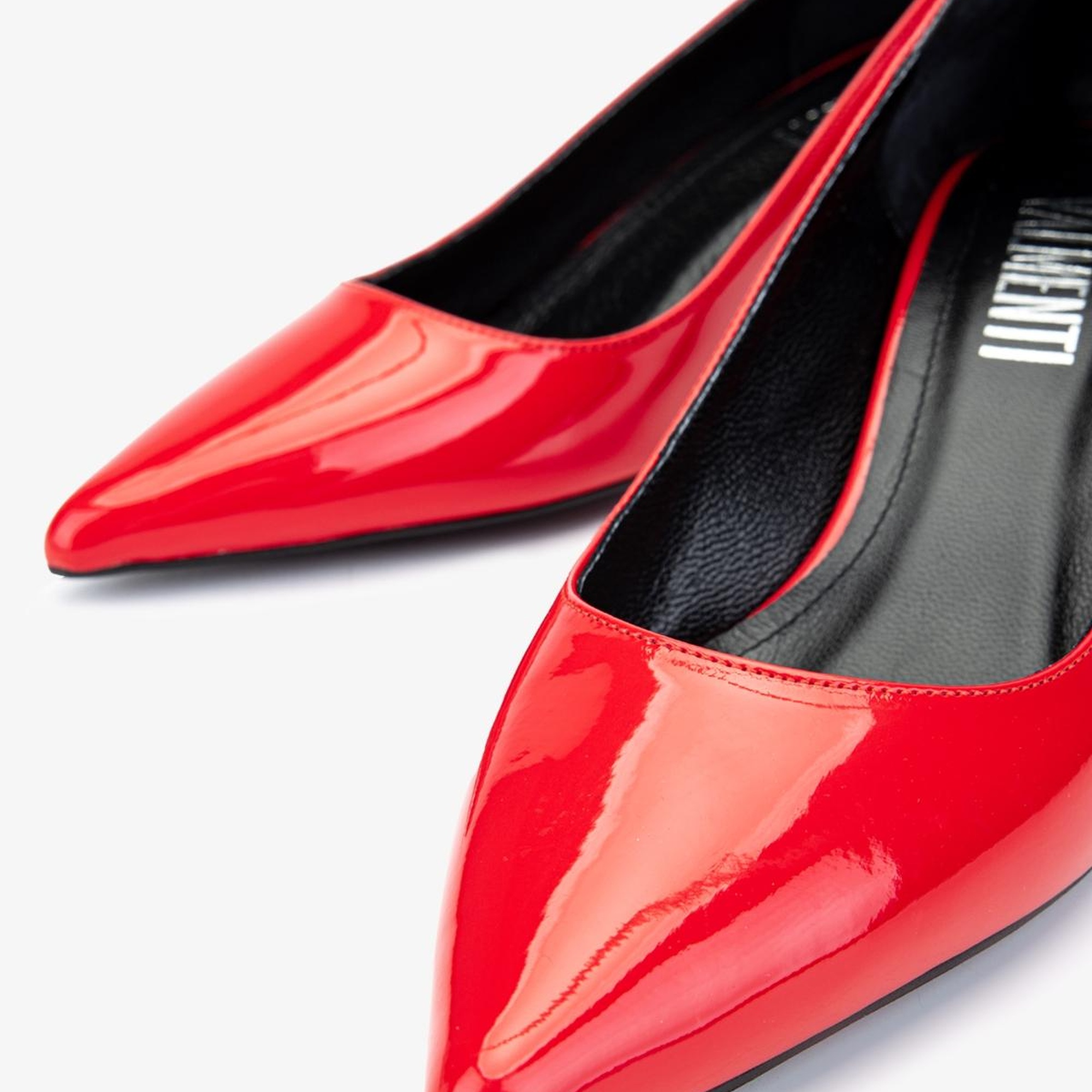 Valmenti Kadın Kırmızı Vegan Topuklu Ayakkabı