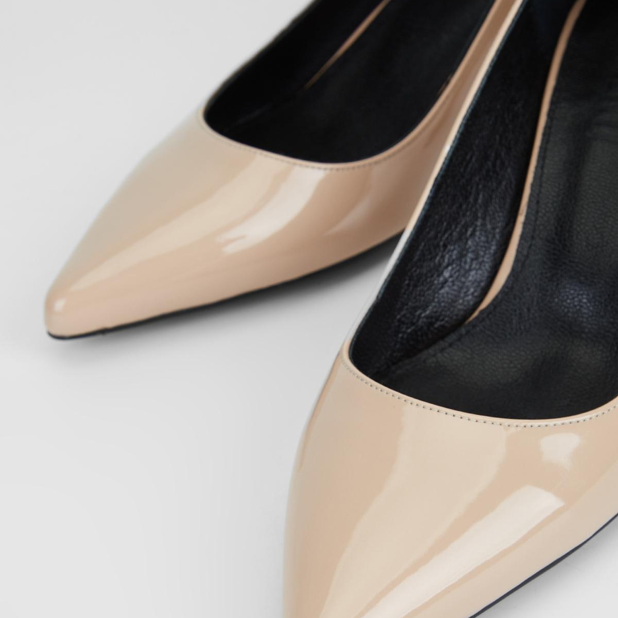 Valmenti Kadın Bej Rgn Vegan Topuklu Ayakkabı