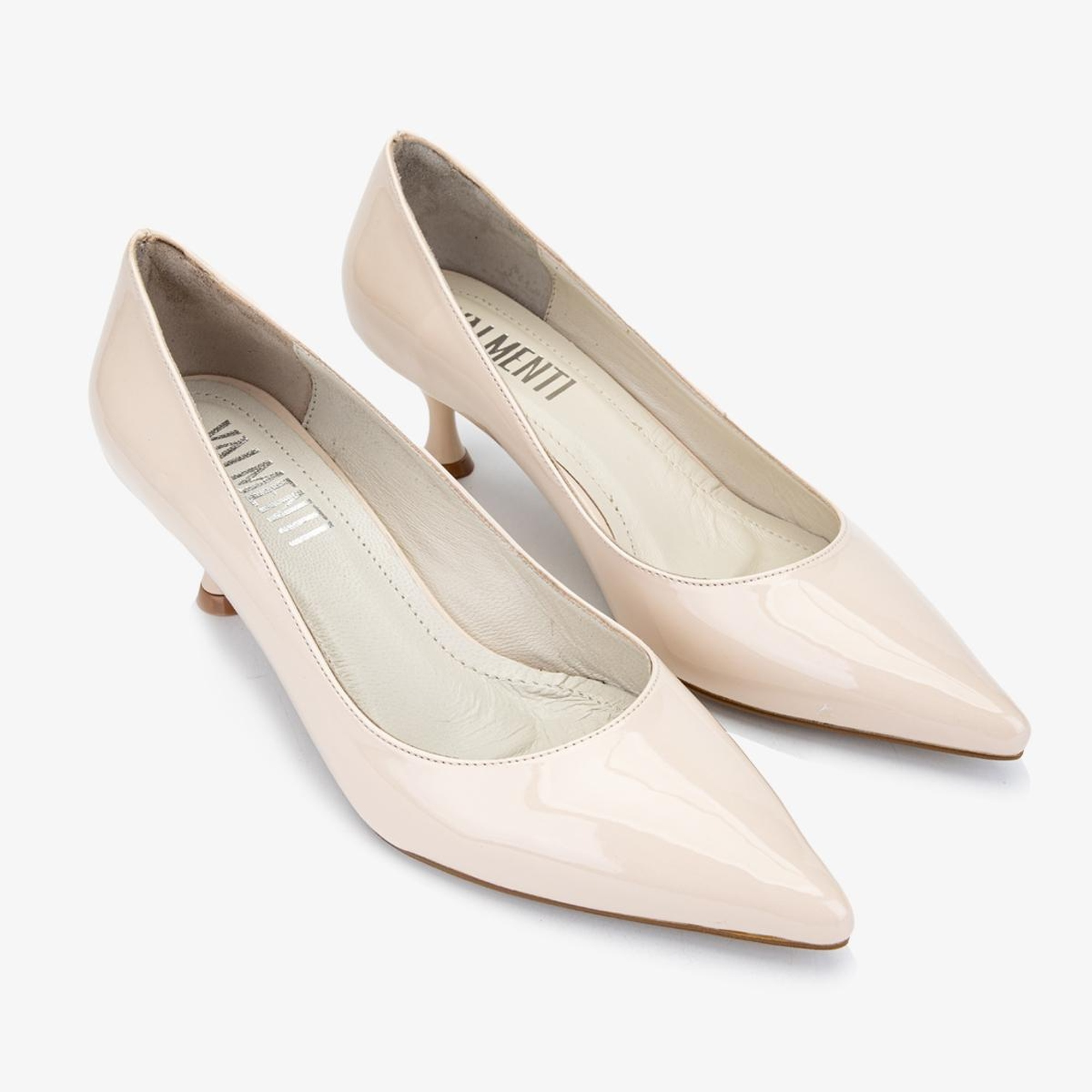 Valmenti Kadın Ekru Vegan Topuklu Ayakkabı