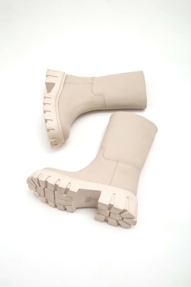  Tamer Tanca Kadın Vegan Bej Casual Bot