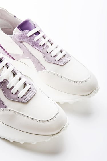  Valmenti Laura Kadın Lila Multi Hakiki Deri Sneakers & Spor Ayakkabı