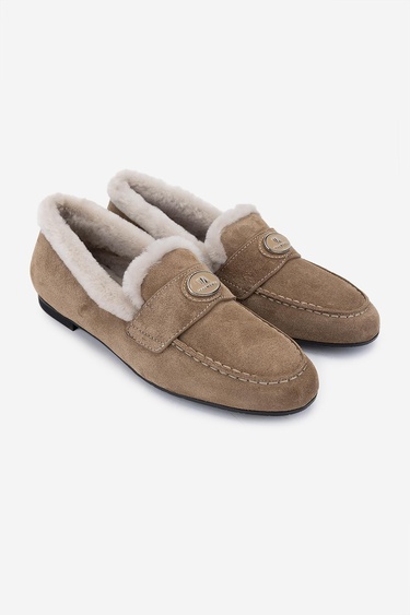  Valmenti Kadın Hakiki Deri Loafer Ayakkabı