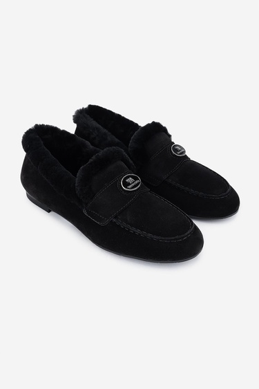  Valmenti Kadın Hakiki Deri Loafer Ayakkabı