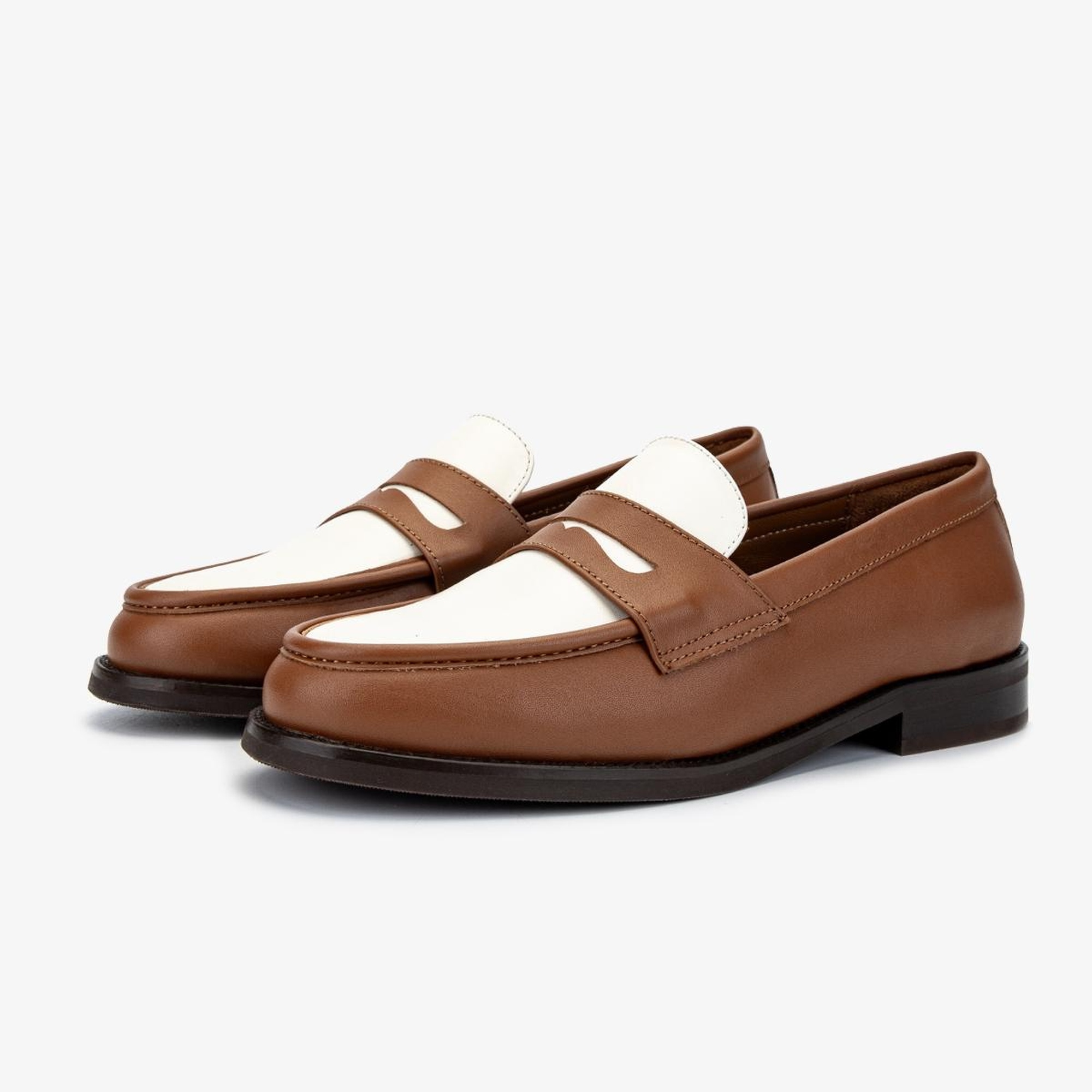 Valmenti Kadın Taba Loafer Ayakkabı