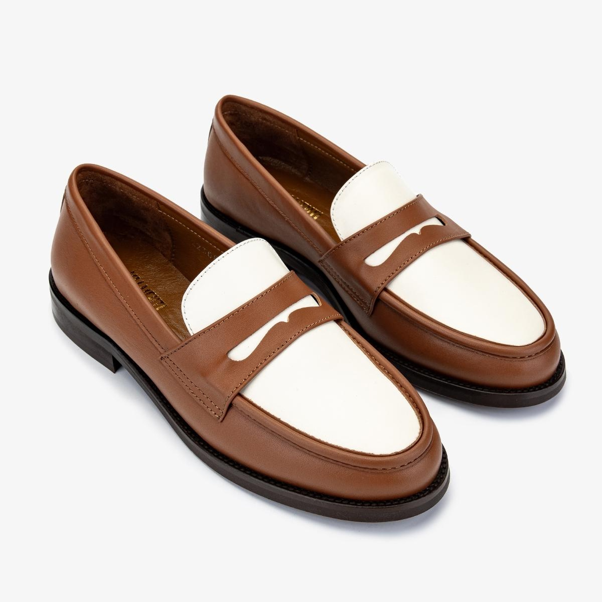 Valmenti Kadın Taba Loafer Ayakkabı