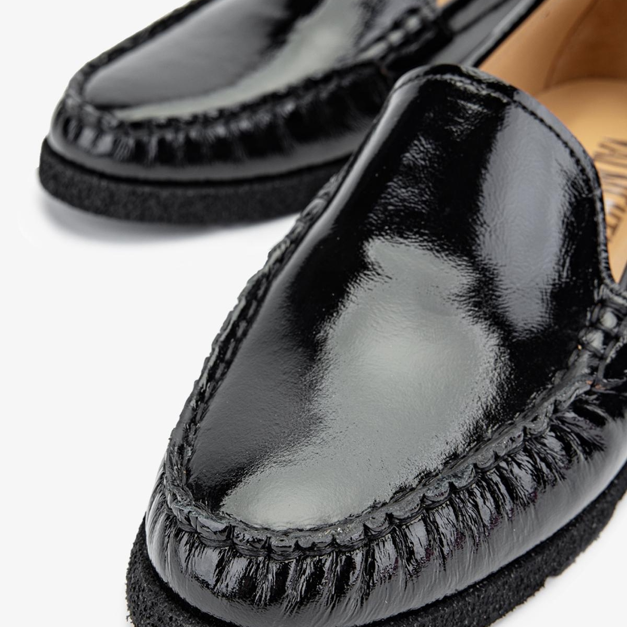 Valmenti Patrika Kadın SIYAH KRSK RGN Hakiki Deri Loafer Ayakkabı