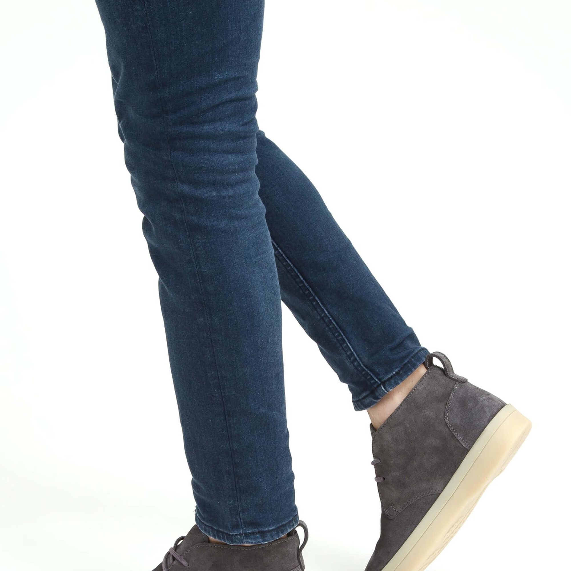 Tamer Tanca Erkek Hakiki Deri Gri Casual Bot