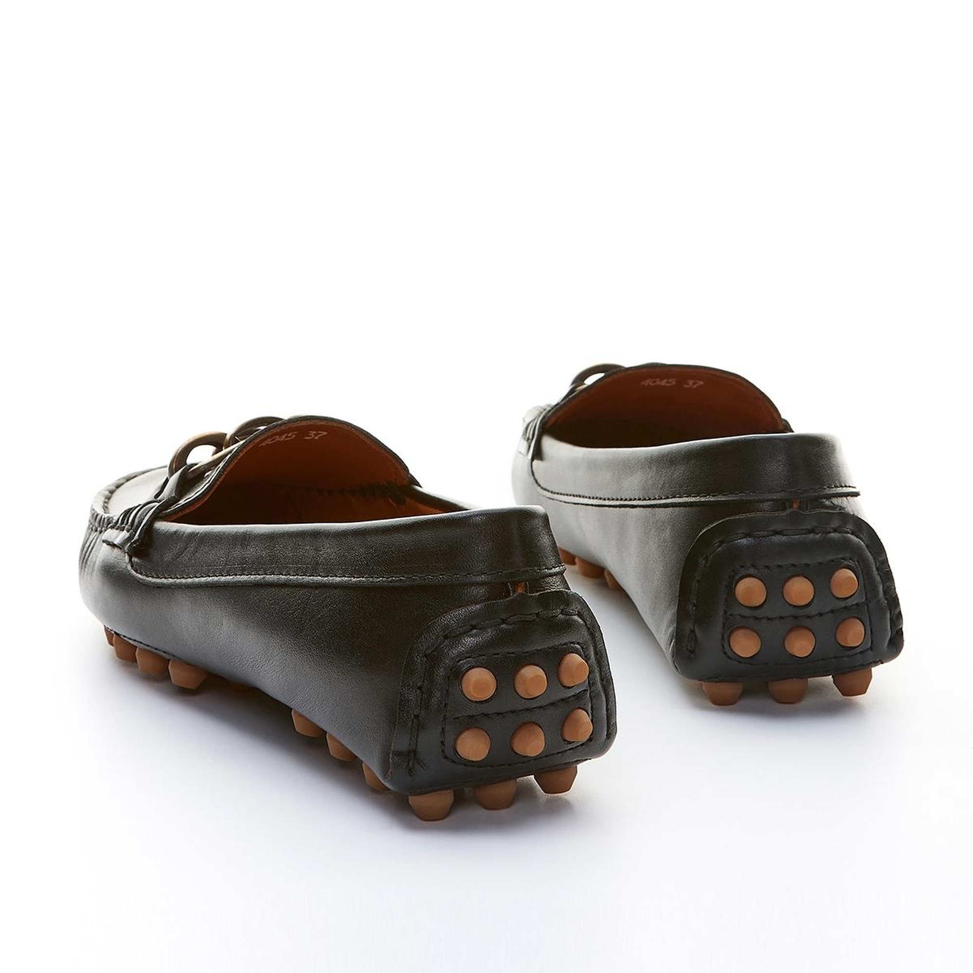 Valmenti Leane Kadın Siyah Hakiki Deri Loafer Ayakkabı