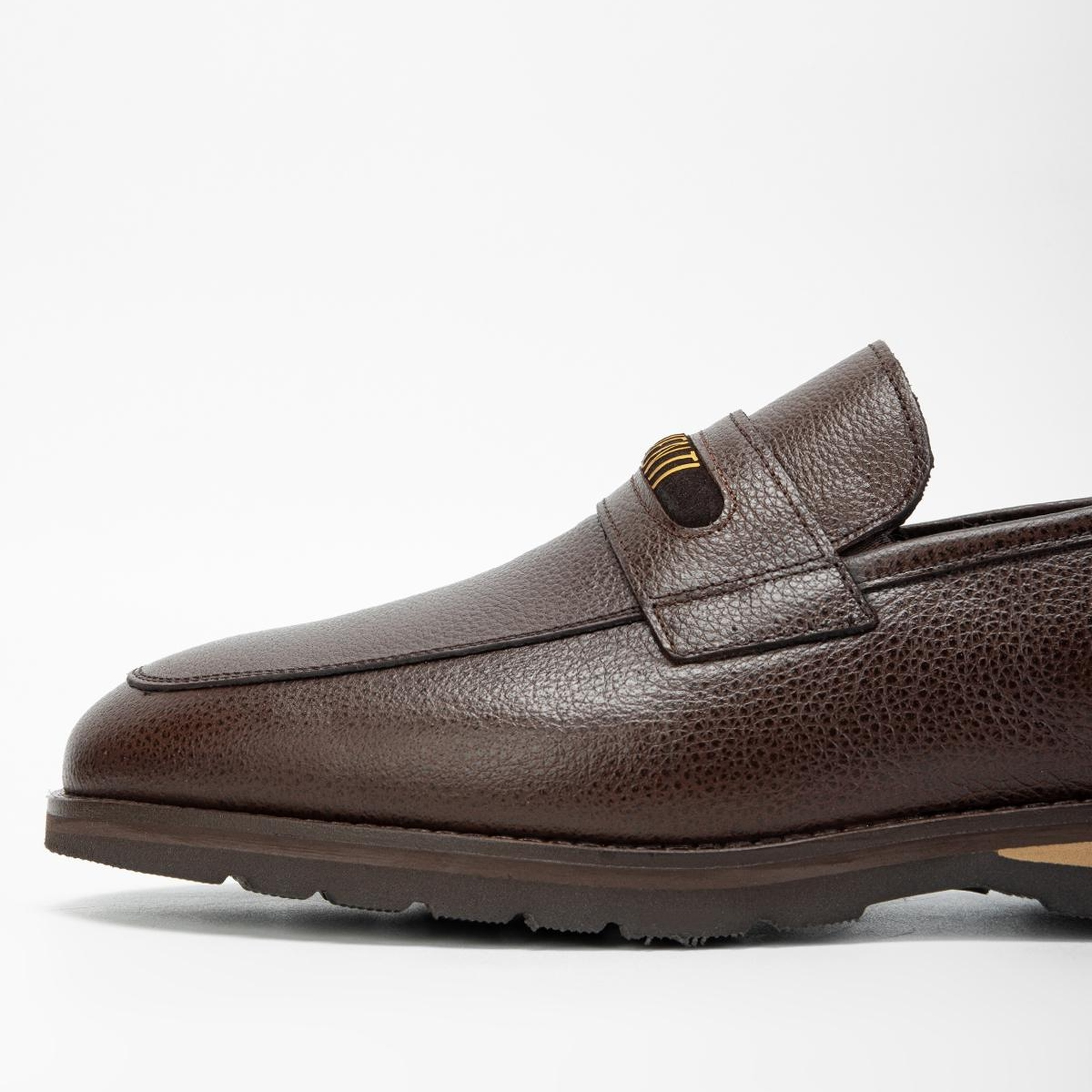 Valmenti Mera Erkek Kahve DR Hakiki Deri Loafer Ayakkabı