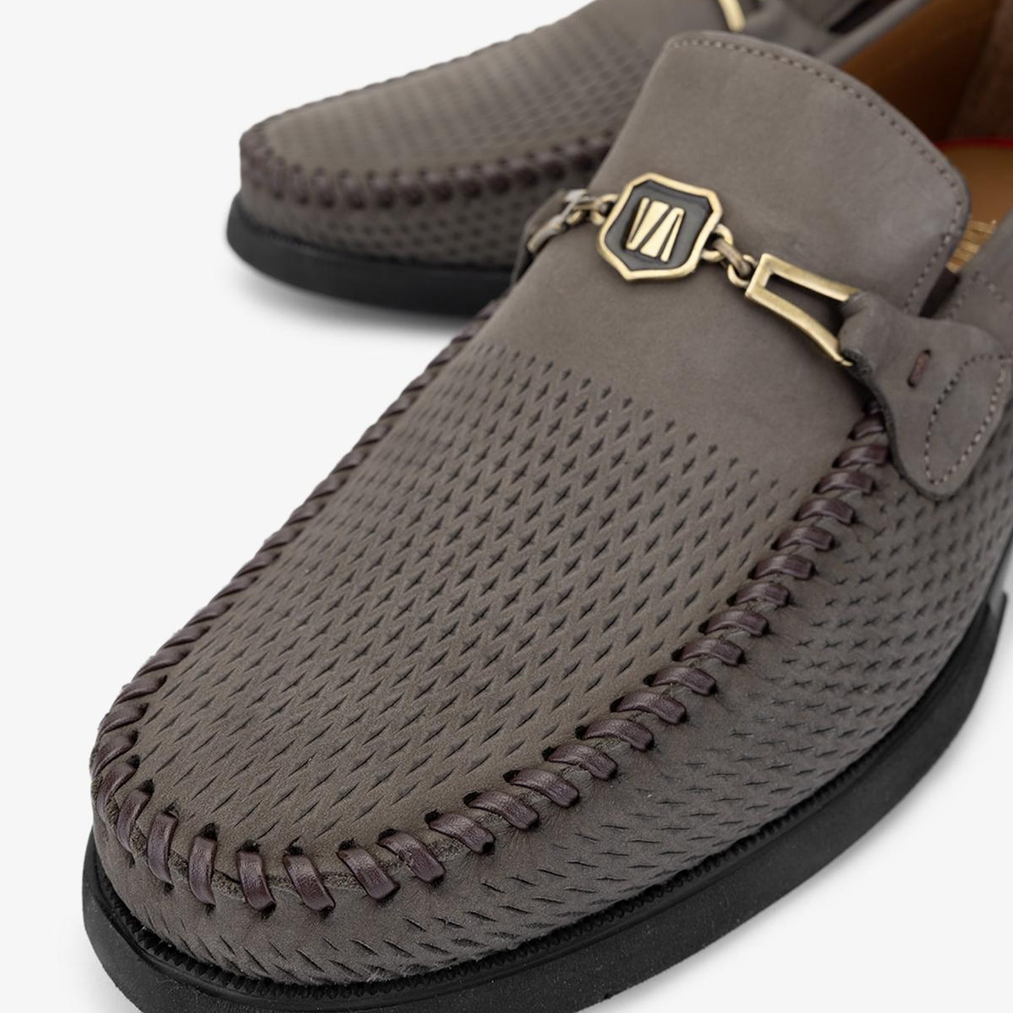 Valmenti Ester Erkek Kum Nubuk Hakiki Deri Loafer Ayakkabı