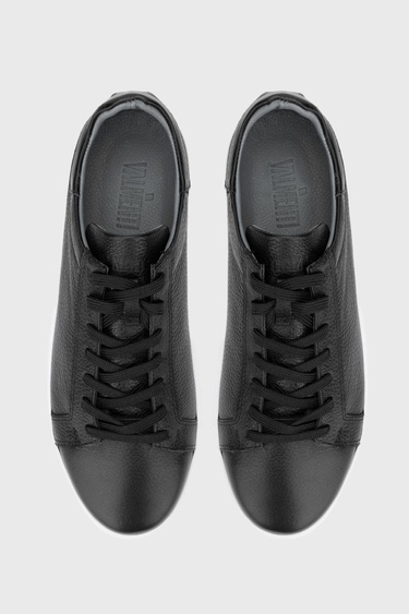  Valmenti Alioth Erkek Siyah Floter Hakiki Deri Sneakers & Spor Ayakkabı