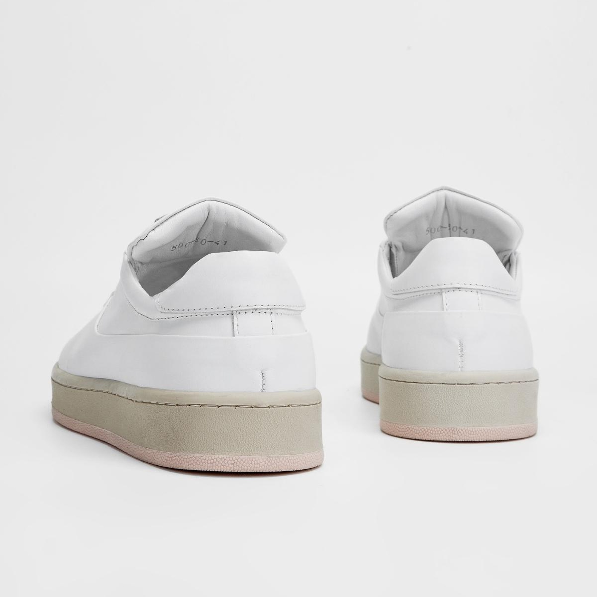 Valmenti Erkek Beyaz Hakiki Deri Sneakers & Spor Ayakkabı