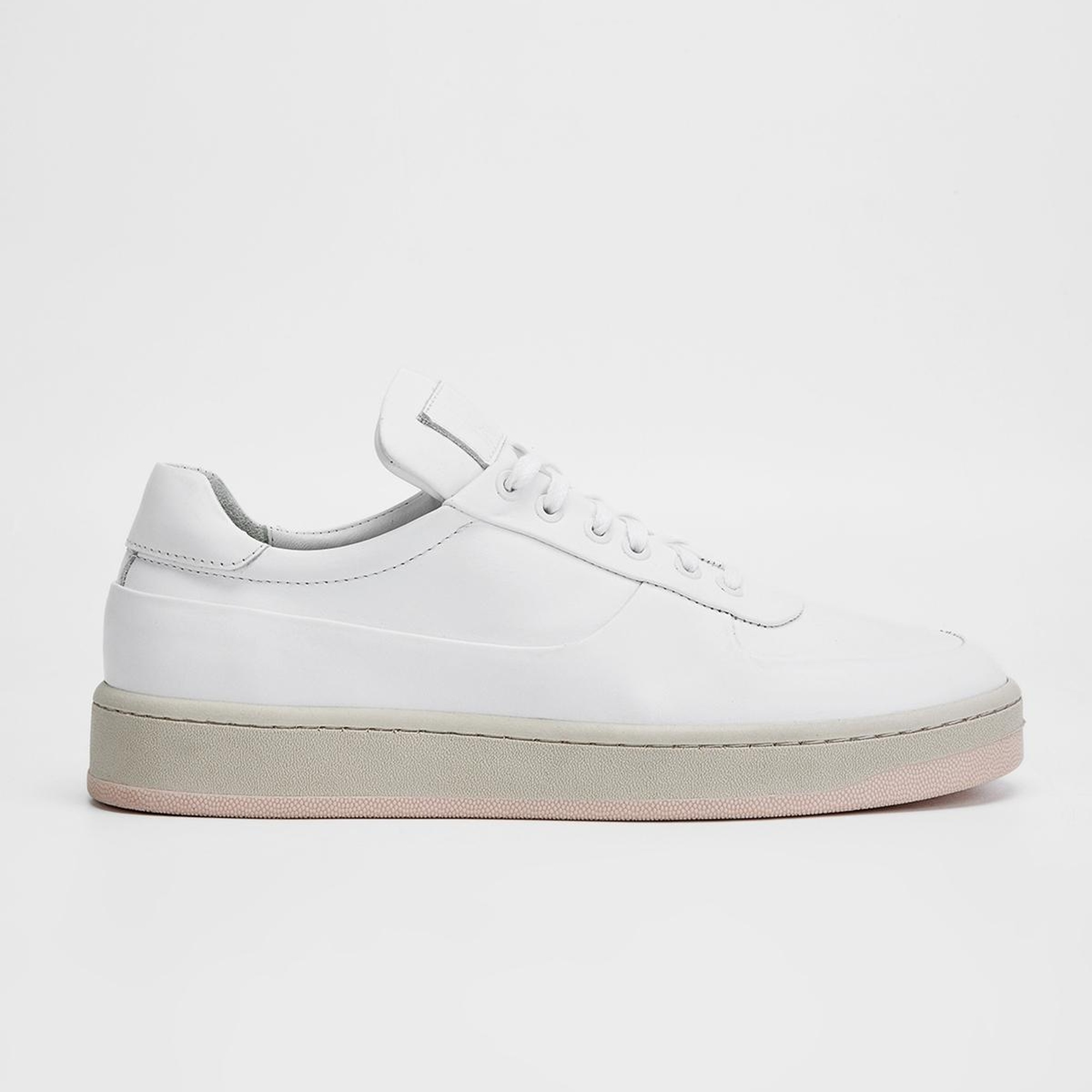 Valmenti Erkek Beyaz Hakiki Deri Sneakers & Spor Ayakkabı