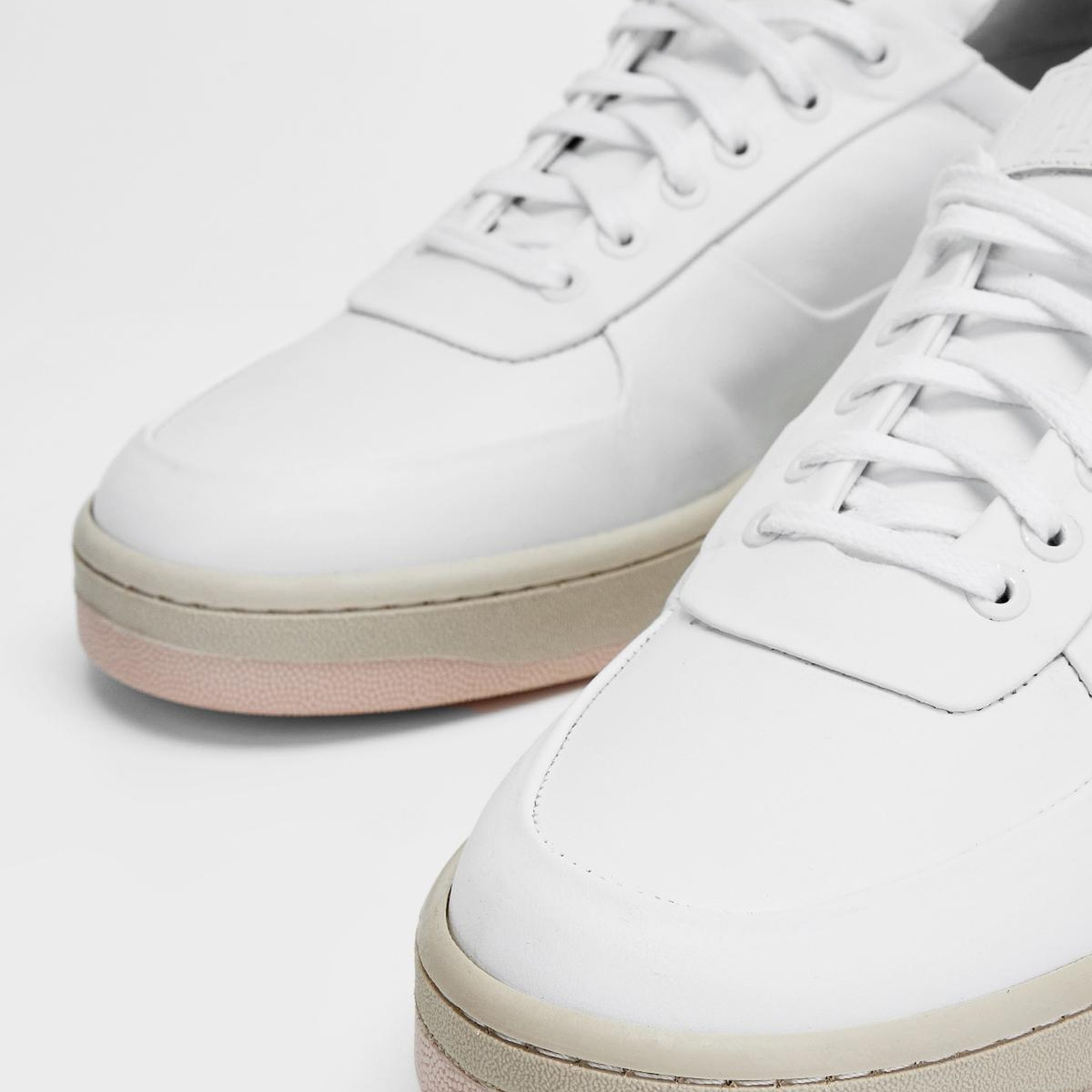 Valmenti Erkek Beyaz Hakiki Deri Sneakers & Spor Ayakkabı