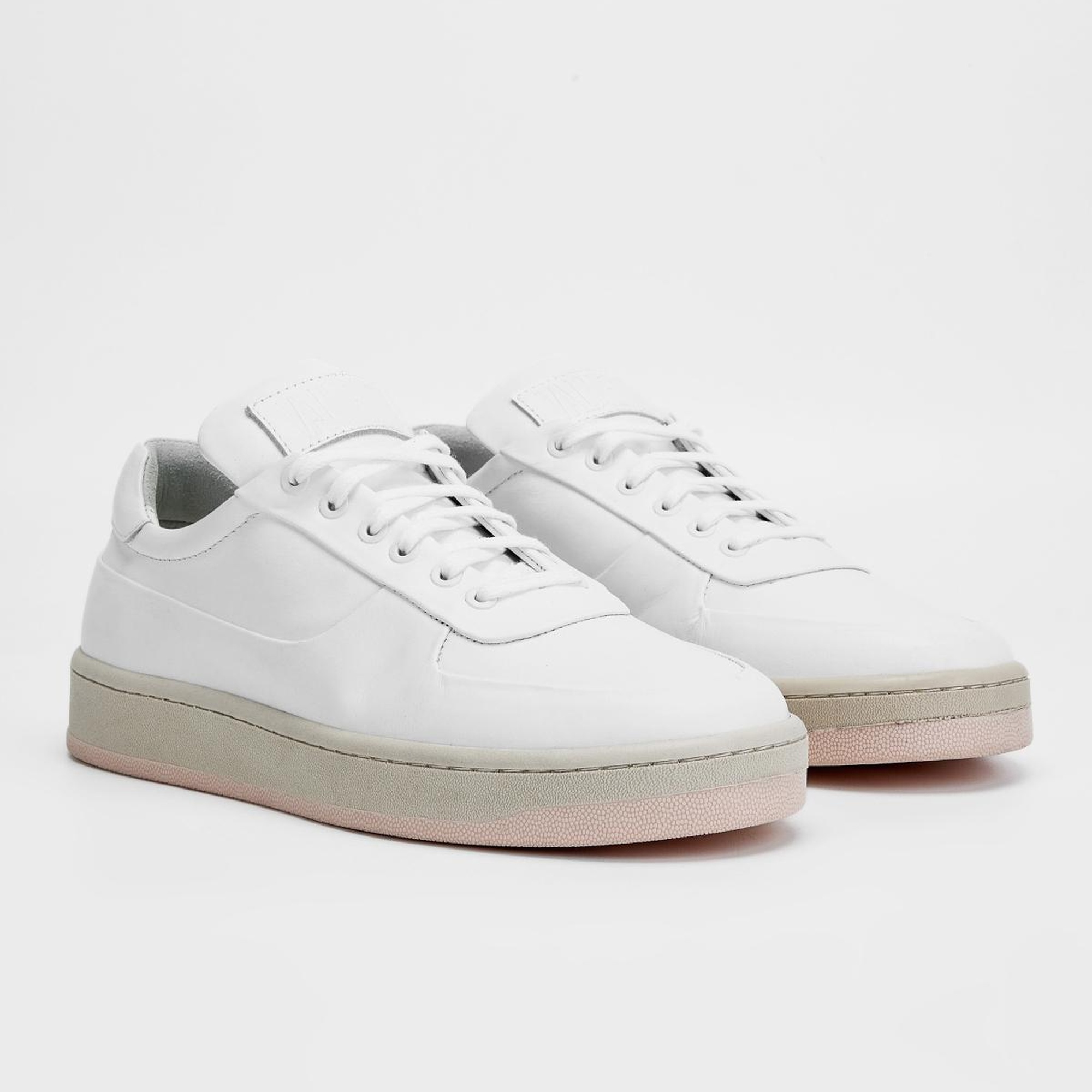 Valmenti Erkek Beyaz Hakiki Deri Sneakers & Spor Ayakkabı