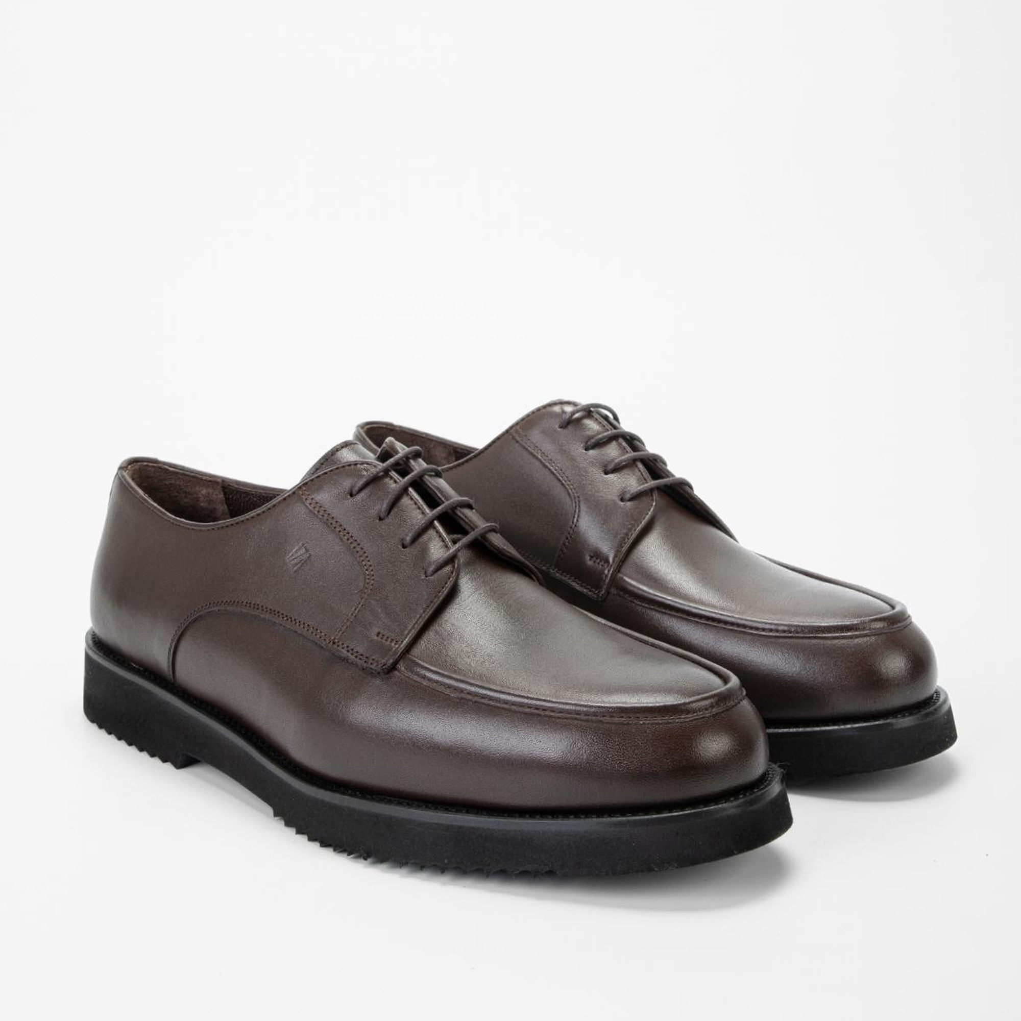 Valmenti Erkek Kahverengi Hakiki Deri Casual Ayakkabı