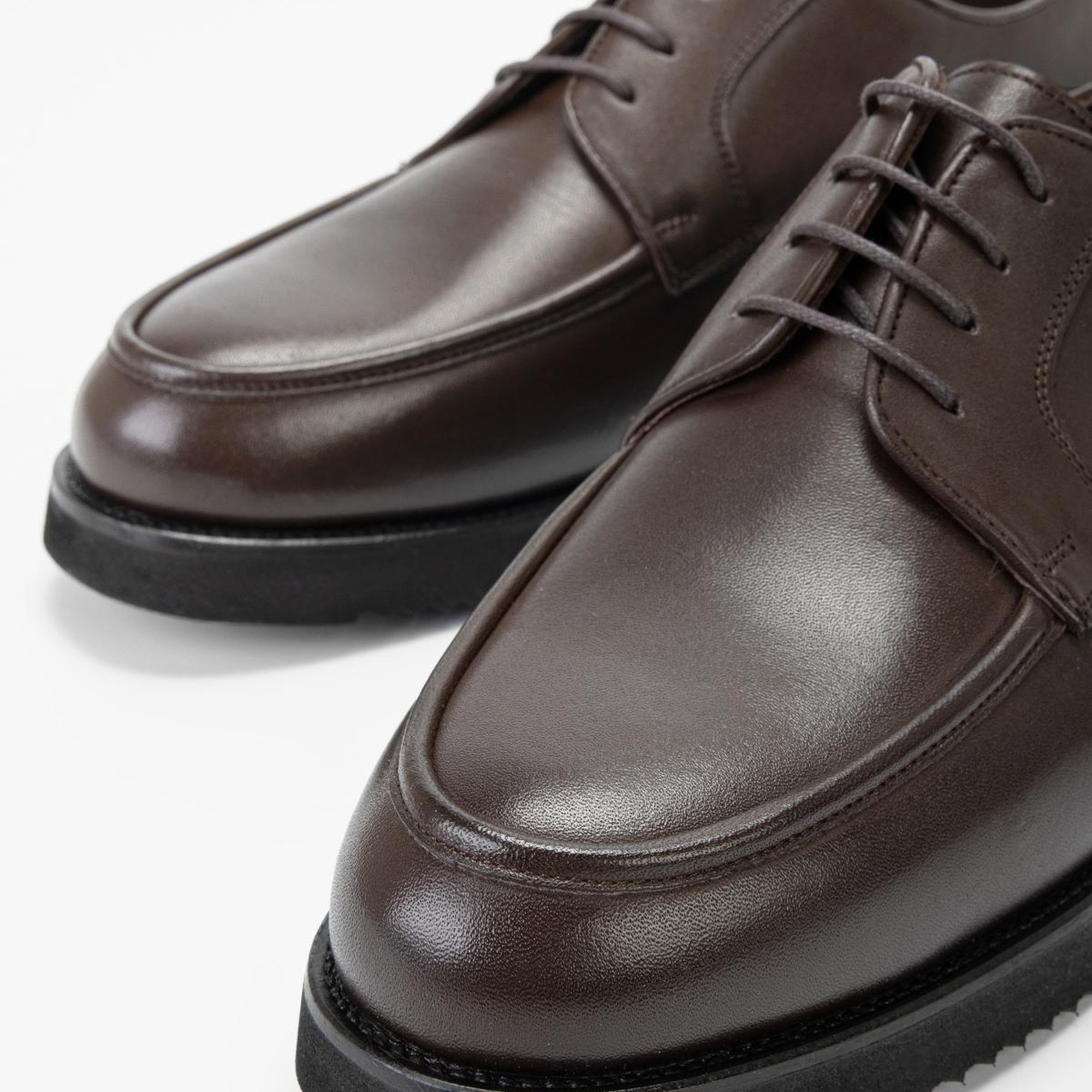 Valmenti Erkek Kahverengi Hakiki Deri Casual Ayakkabı