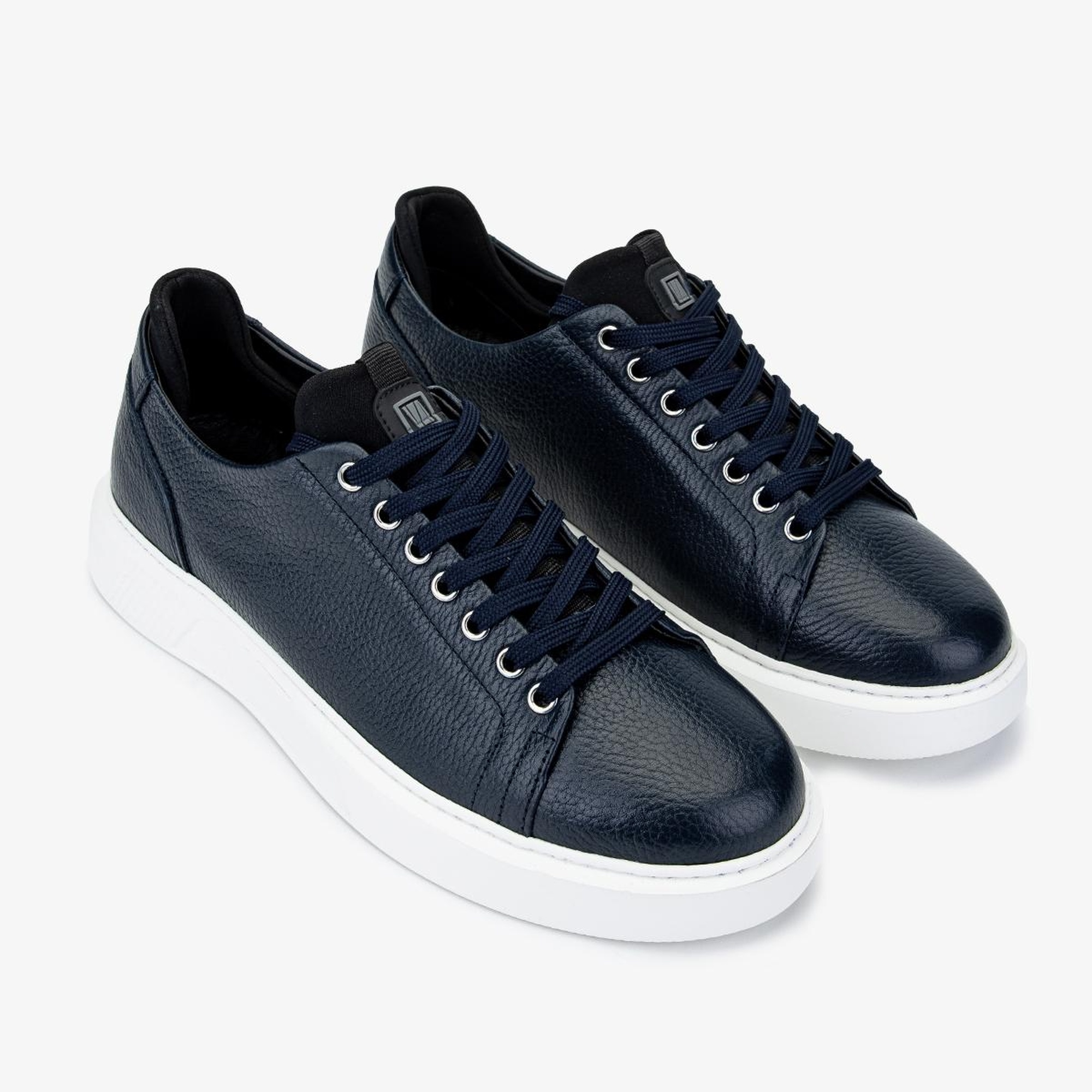 Valmenti Erkek Hakiki Deri Lacivert Sneakers & Spor Ayakkabı