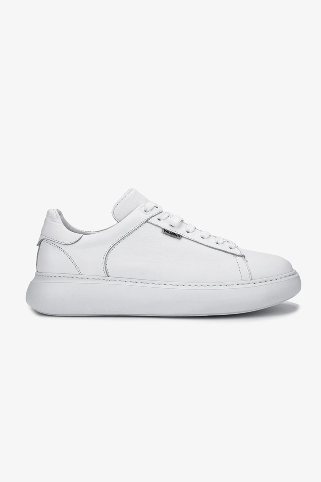  Valmenti Erkek Hakiki Deri Beyaz Sneakers & Spor Ayakkabı