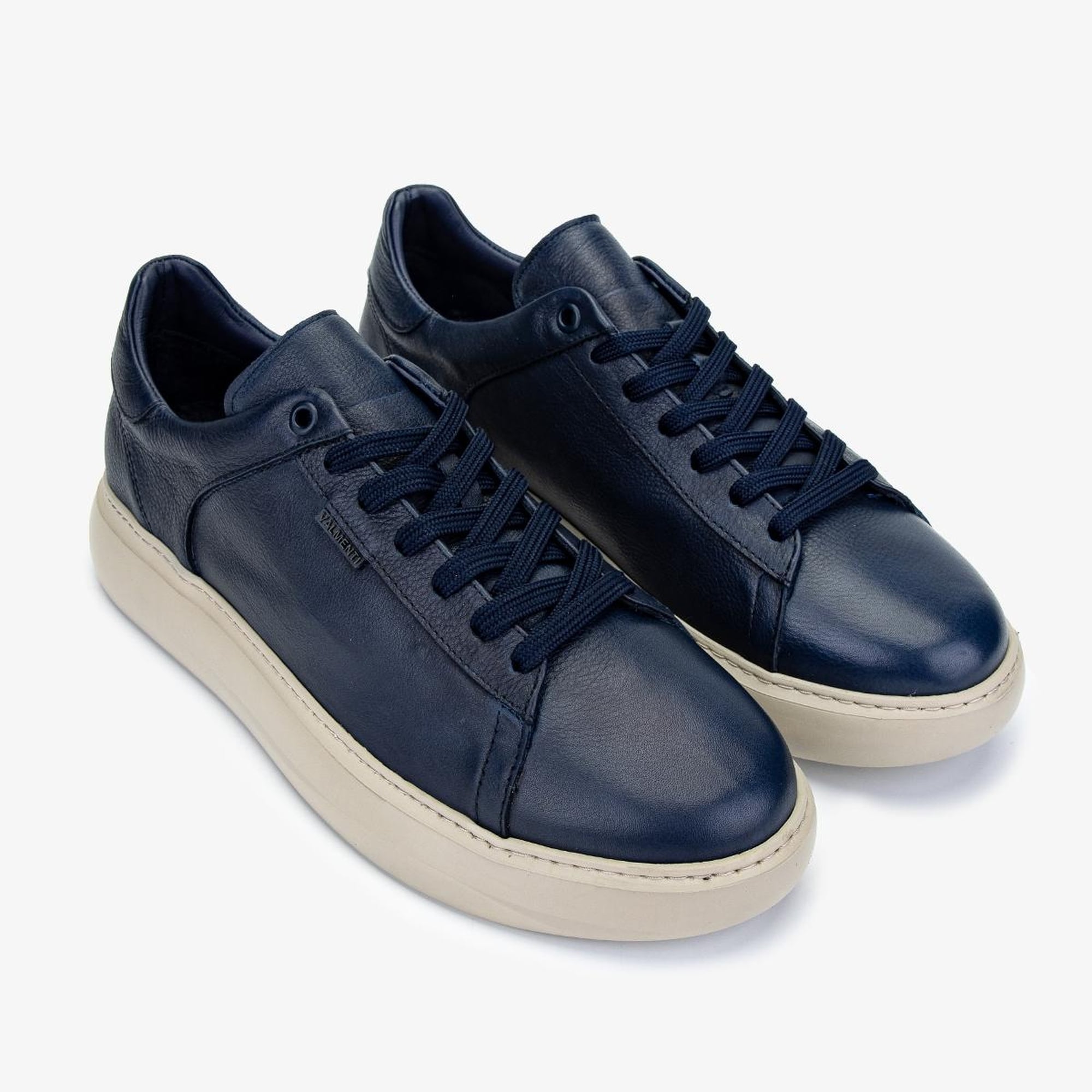 Valmenti Erkek Hakiki Deri Lacivert Sneakers & Spor Ayakkabı