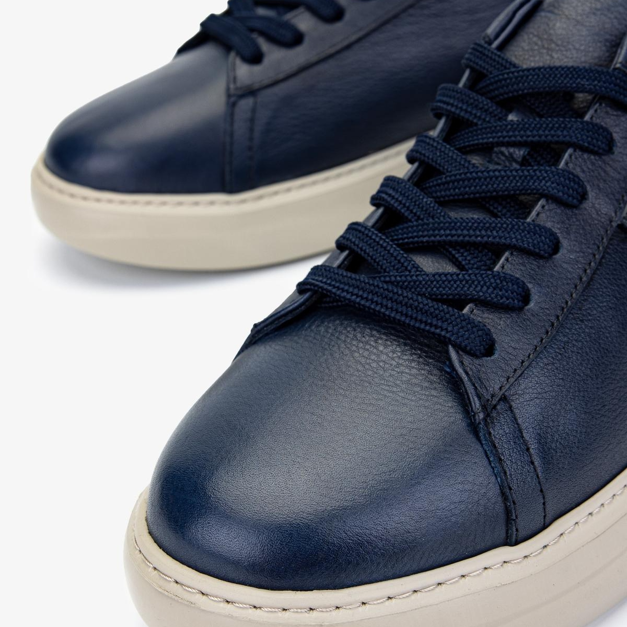 Valmenti Erkek Hakiki Deri Lacivert Sneakers & Spor Ayakkabı