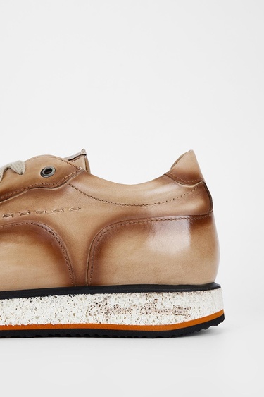  Valmenti Erkek Beyaz kemik Hakiki Deri Sneakers & Spor Ayakkabı