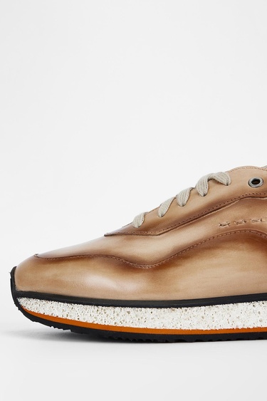  Valmenti Erkek Beyaz kemik Hakiki Deri Sneakers & Spor Ayakkabı